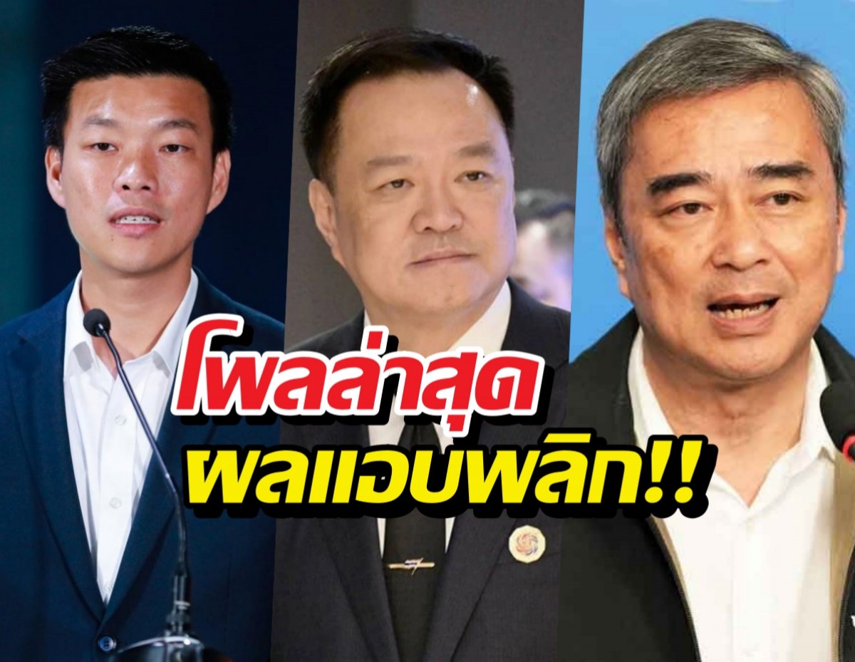 ผิดคาด! สวนดุสิตโพล เผยผลสำรวจ ดัชนีการเมือง ล่าสุด