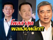 ผิดคาด! สวนดุสิตโพล เผยผลสำรวจ ดัชนีการเมือง ล่าสุด