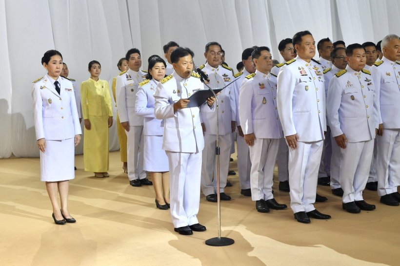 ประมวลภาพพิธีรับสนองพระบรมราชโองการโปรดเกล้าฯ แต่งตั้งนายกฯ