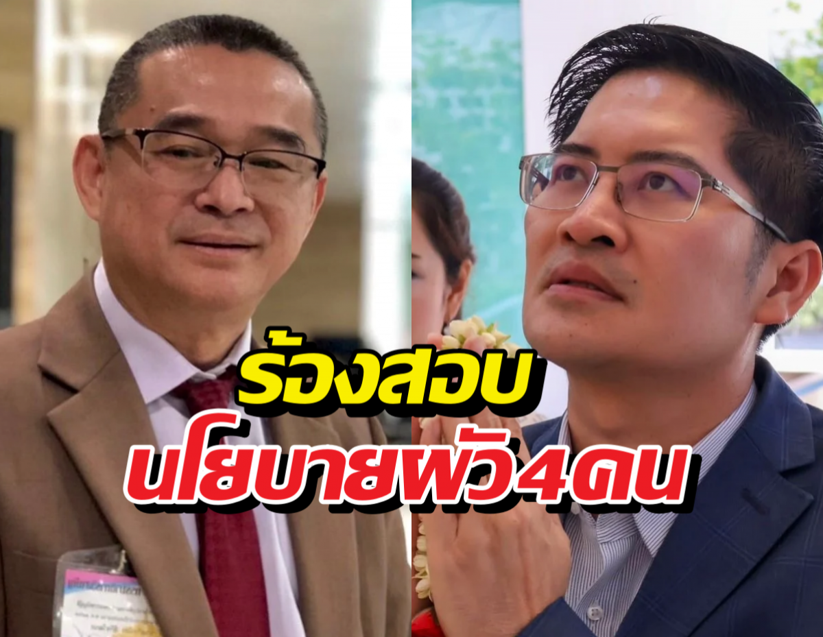 เรืองไกร เบรกหัวทิ่ม ร้องสอบนโยบายมีผัวได้4คน ของพี่เต้ด่วน!