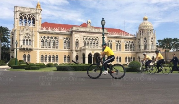 พล.อ.ประยุทธ์ นำ ครม.ซ้อมปั่นงาน Bike for Mom