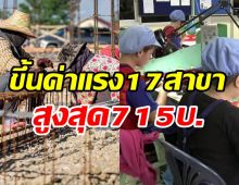 เช็คที่นี่! ครม.ไฟเขียวขึ้นค่าแรงตามมาตรฐานฝีมือ17สาขา สูงสุด715บาท