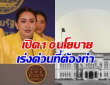 เปิดคำแถลง 10 นโยบาย รัฐบาลแพทองธาร ที่จะดำเนินการทันที