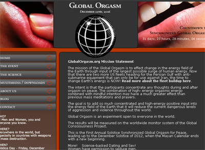 หน้าตาของ www.globalorgasm.org.