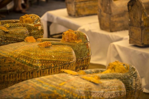อียิปต์ขุดพบโลงศพหายากอายุหลายพันปี 30 โลง เตรียมนำจัดแสดงพิพิธภัณฑ์ชาวอียิปต์ปีหน้า