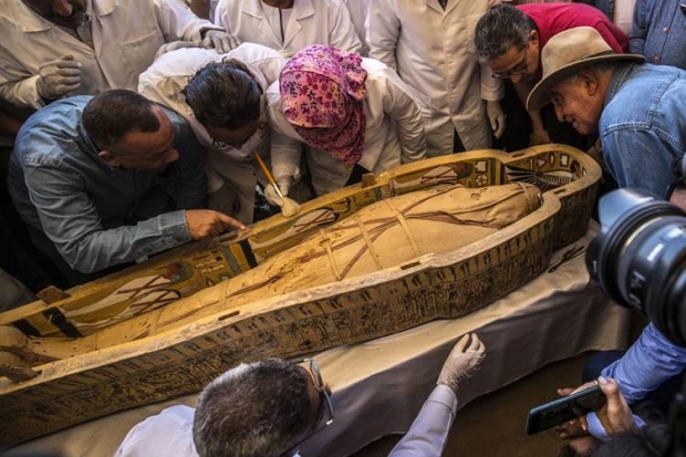 อียิปต์ขุดพบโลงศพหายากอายุหลายพันปี 30 โลง เตรียมนำจัดแสดงพิพิธภัณฑ์ชาวอียิปต์ปีหน้า