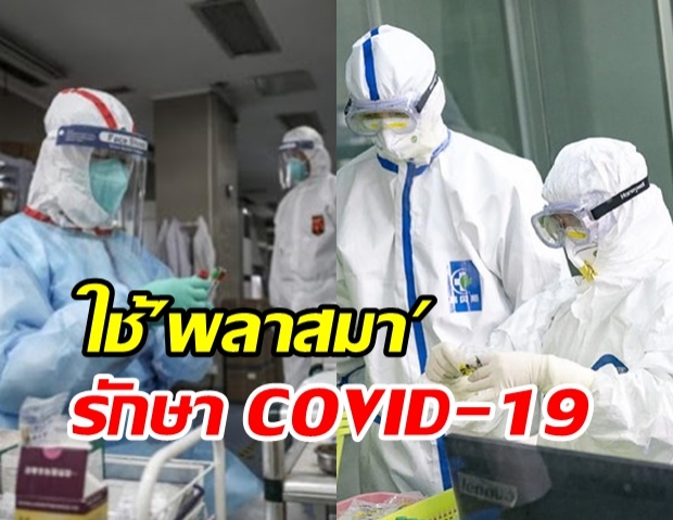 แพทย์เซี่ยงไฮ้ ใช้ พลาสมา รักษาคนป่วย COVID-19