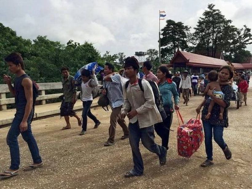 แรงงานเขมรเตือนกันเอง! อยู่ไทยดีกว่า สวัสดิการดีมาเลเซีย