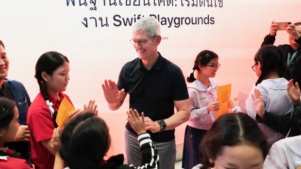 “Tim Cook” ลงทวิตรัว! หลังมาก “เยือนประเทศไทย”  เป็นครั้งแรก