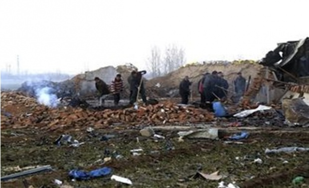 โรงงานดอกไม้ไฟในจีนระเบิด เสียชีวิต 10 คน