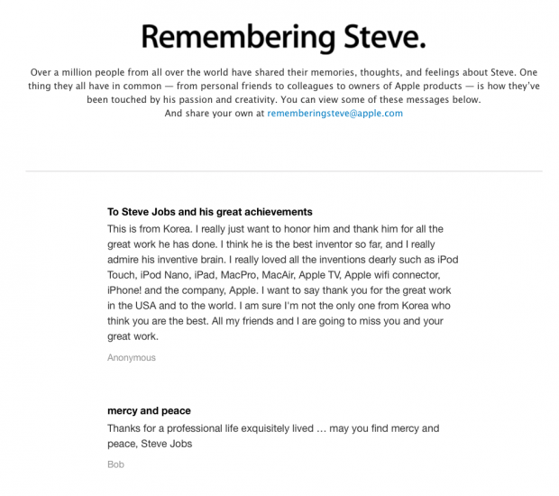 “Tim Cook” โพสต์รำลึกถึงเนื่องในวัน “ครบรอบ 8 ปีการจากไปของ Steve Jobs”