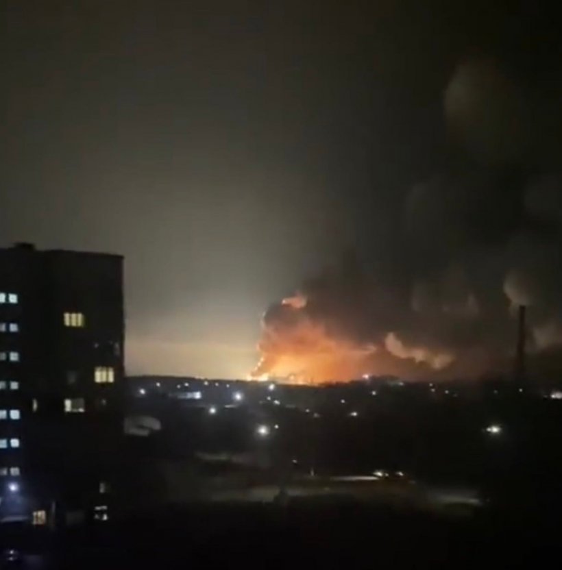  เปิดนาทีระเบิดกลางเมืองหลวงยูเครน หลังปูตินประกาศสงคราม