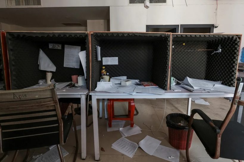 รอยเตอร์แฉ! ตึกสแกมเมอร์เขมร จัดฉากเหมือนสถานีตำรวจ