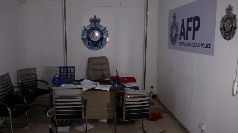 รอยเตอร์แฉ! ตึกสแกมเมอร์เขมร จัดฉากเหมือนสถานีตำรวจ