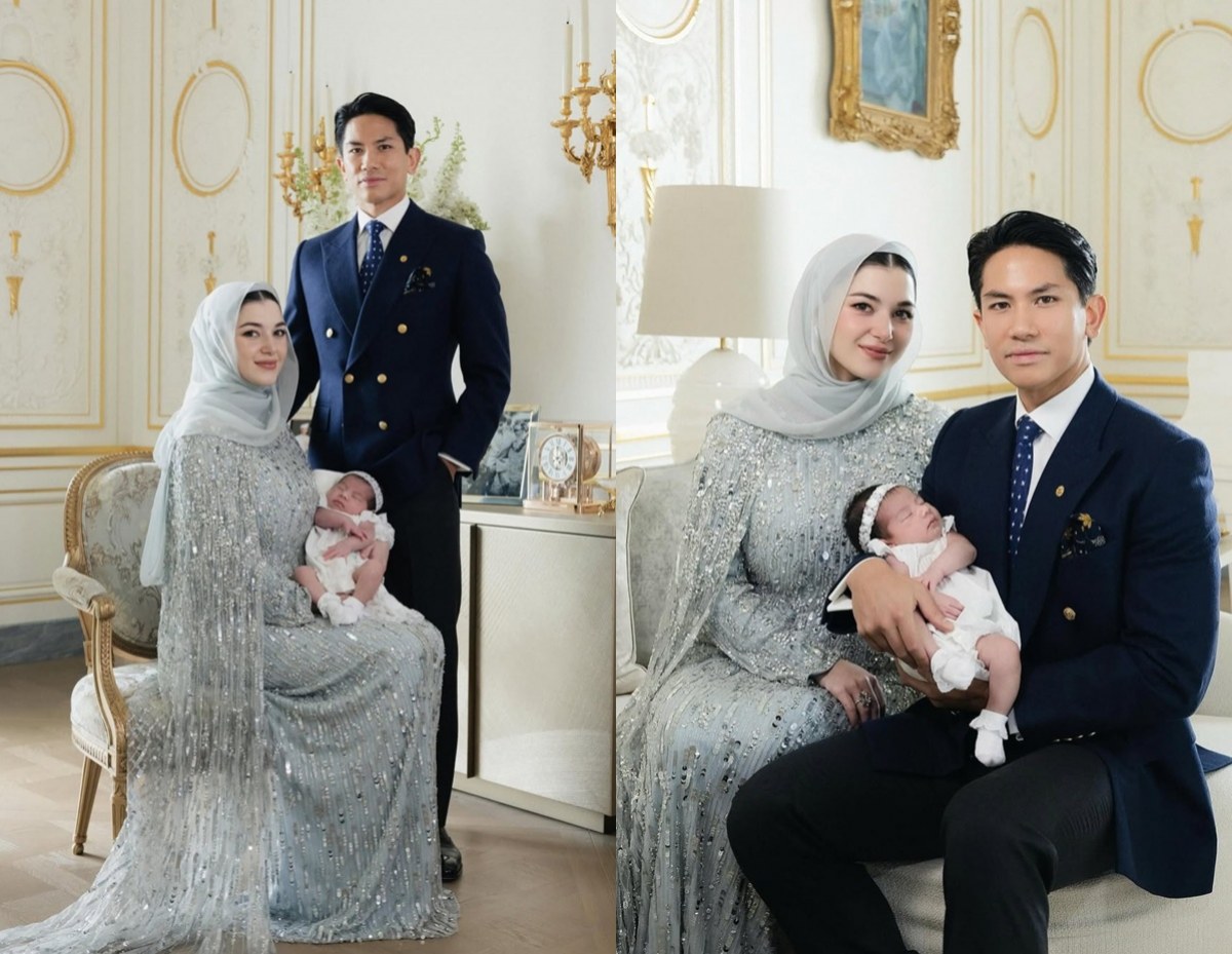 ปีติ! เจ้าชายมาทีน ฉายพระรูปพร้อมหน้าพระชายา-พระธิดา