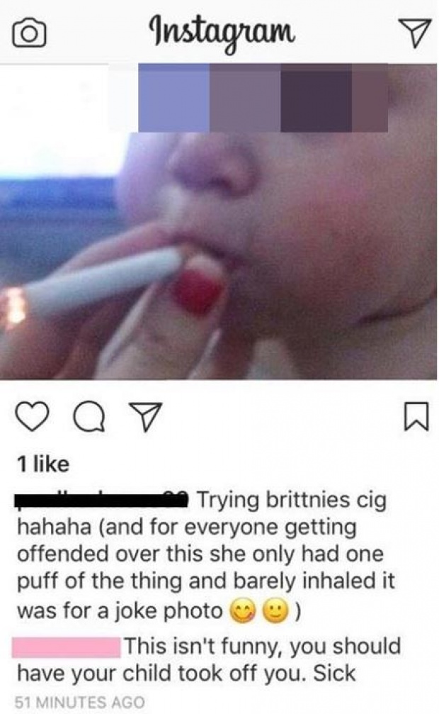 ยัดบุหรี่ใส่ปากให้ลูกน้อยดูด!!! แม่เด็กจิตป่วย บอกขำๆ แค่ครั้งเดียว..