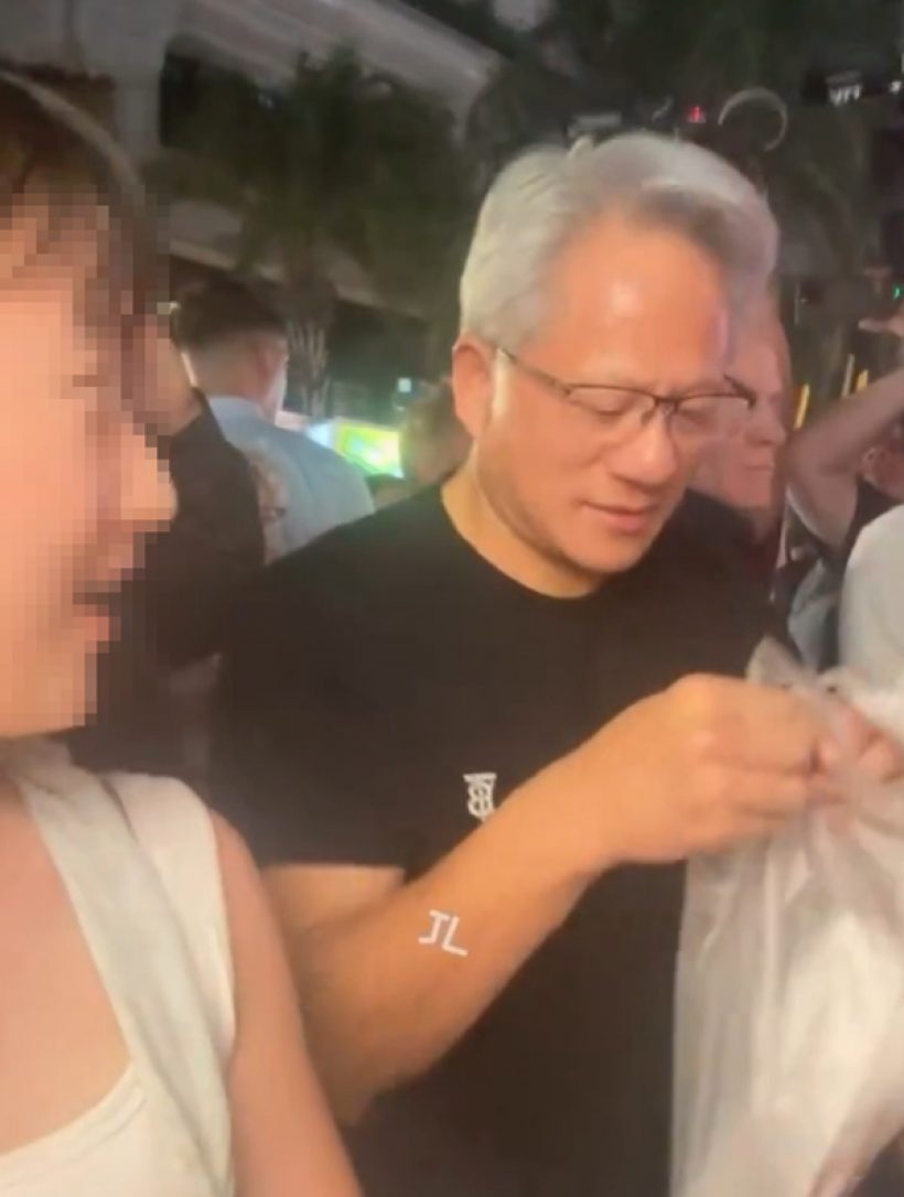 ซีอีโอ NVIDIA ควักเงินเหมาทั้งแถว แลกแซงคิวซื้อข้าวโพดปิ้ง