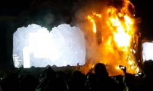 ไฟไหม้เวทีคอนเสิร์ต Tomorrowland ในประเทศสเปน!!