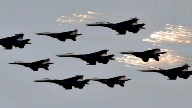 รัสเซียเพิ่มเครื่องบินรบและยกระดับการโจมตีไอเอสในซีเรีย