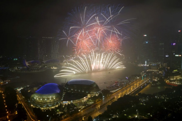 สิงคโปร์ ย่านธุรกิจ (AP Photo/Wong Maye-E)