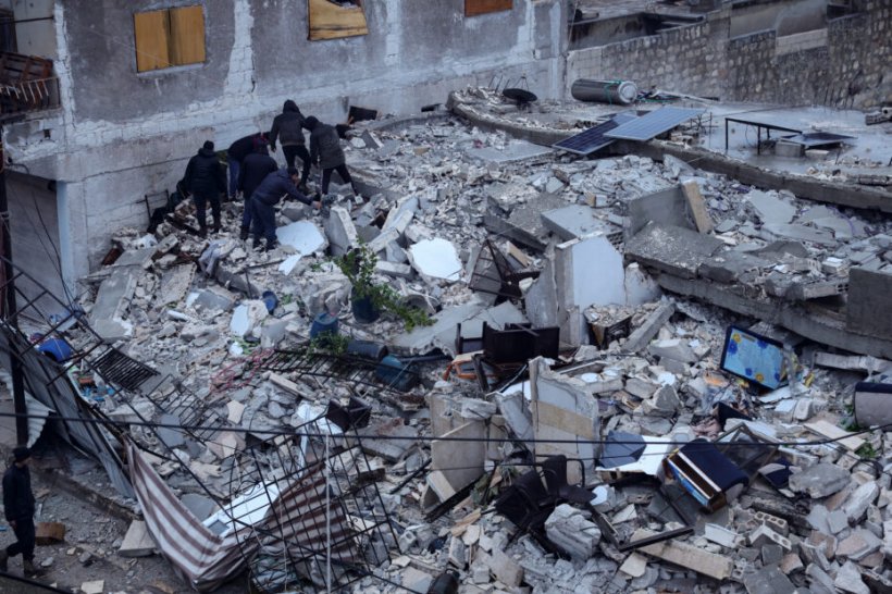 รวมภาพความเสียหาย แผ่นดินไหวเขย่าตุรกี ดับทะลุ1,000ราย