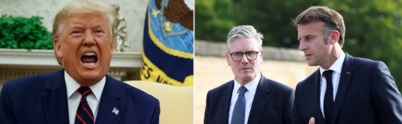 ทรัมป์โกรธจัด ด่าอังกฤษ-ฝรั่งเศสไม่ช่วยโจมตีอิหร่าน