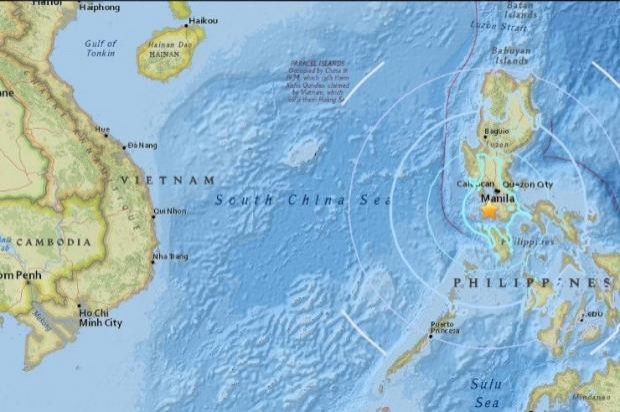 แผ่นดินไหว 6.2 เขย่าตอนใต้เมืองหลวงฟิลิปปินส์