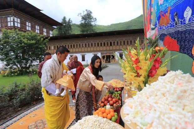 กษัตริย์จิกมี ทรงพระราชทานนาม พระราชโอรสพระองค์ที่ 2 