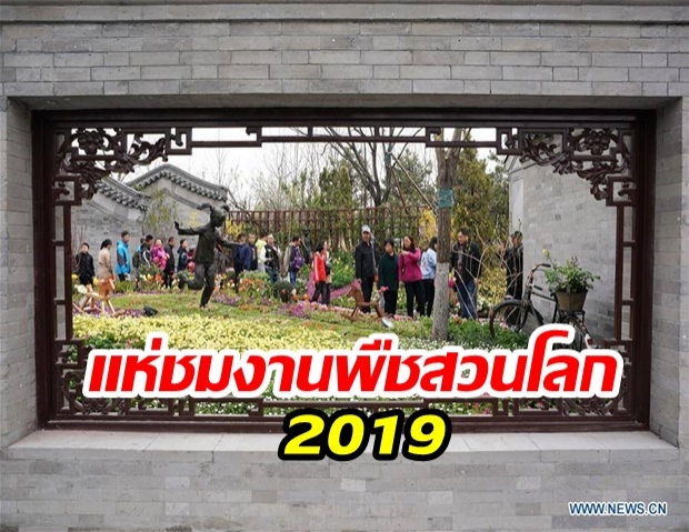 เอ็กซ์คลูซีฟ! งานมหกรรมพืชสวนโลก 2019 ณ กรุงปักกิ่ง ทดลองเปิดให้เข้าชมล่วงหน้าแล้ว