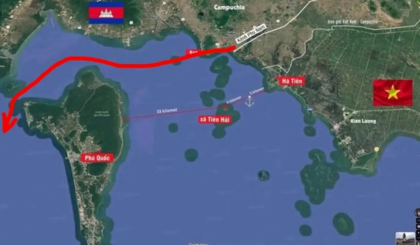 โคตรแสบ! เวียดนาม ถมทะเลขวางคลองกัมพูชา โปรเจกต์หมื่นล้านส่อเจ๊ง?